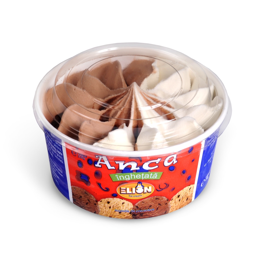 2 Inghetata Anca – cacao si vanilie